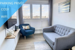 APPART COSY TOUT CONFORT CENTRE VILLE 4 PERSONNES WiFi